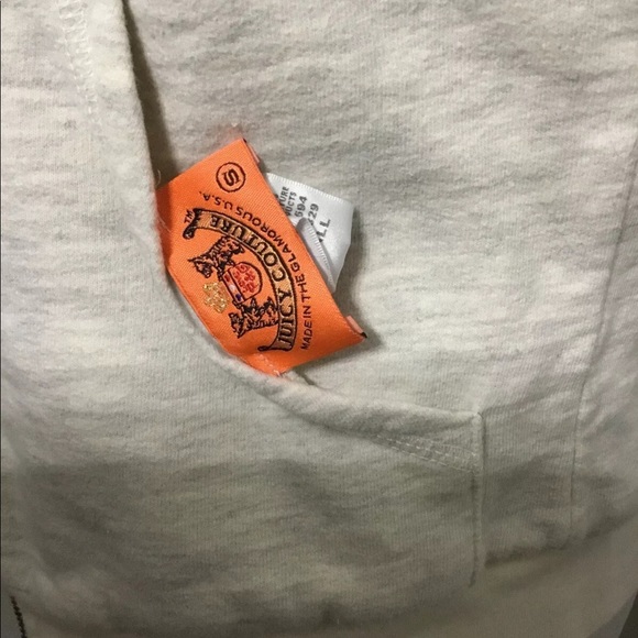 Juicy Couture ivory Sherpa reversible vest - Picture 4 of 4